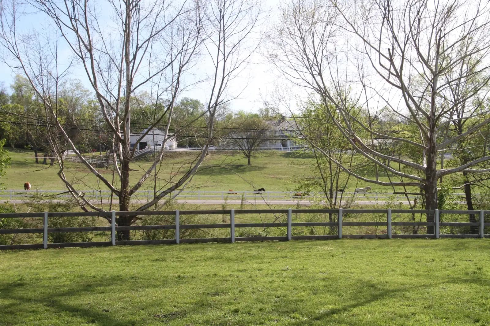 Aerial view of 7991 Old Springfield Pike - 3.06 acre lot